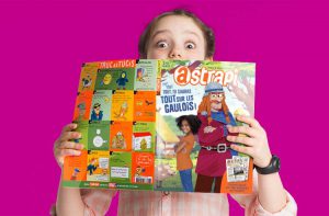 Astrapi, le magazine, photo enfant lisant