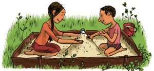 “Fabrique un mini-volcan“, Astrapi du 1er juillet 2016. Texte : Bruno Muscat, illustrations : Pénélope Paicheler.