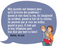 “C'est la vie Lulu : Mes parents s'inquiètent trop”, Astrapi, 1er février 2017 - Scénario et recueil de témoignages : Valdu. Création : Bernadette Després. Dessin : Marylise Morel. Couleurs : Laurence Croix.