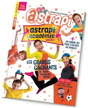 couverture Astrapi n°862, 15 juin 2016