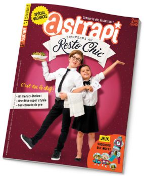 couverture Astrapi n°868, 15 octobre 2016