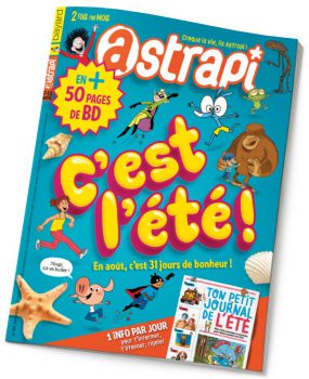 couverture Astrapi n°886, août 2017