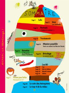 Dans ce numéro d'Astrapi, des témoignages et des conseils pour t'aider à traverser les changements dans ta vie. Un Trucasavoir pour découvrir les instruments à cordes, les conseils de "mission possible" pour réussir la fête de l'école, et une succulente recette de financier choco-framboise ! 15-06-2012 sommaire 774 Rédaction d'Astrapi