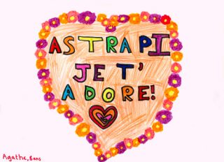 Courrier lecteur Astrapi, Agathe, 8 ans