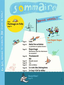 Au sommaire du numéro du 1er janvier 2012