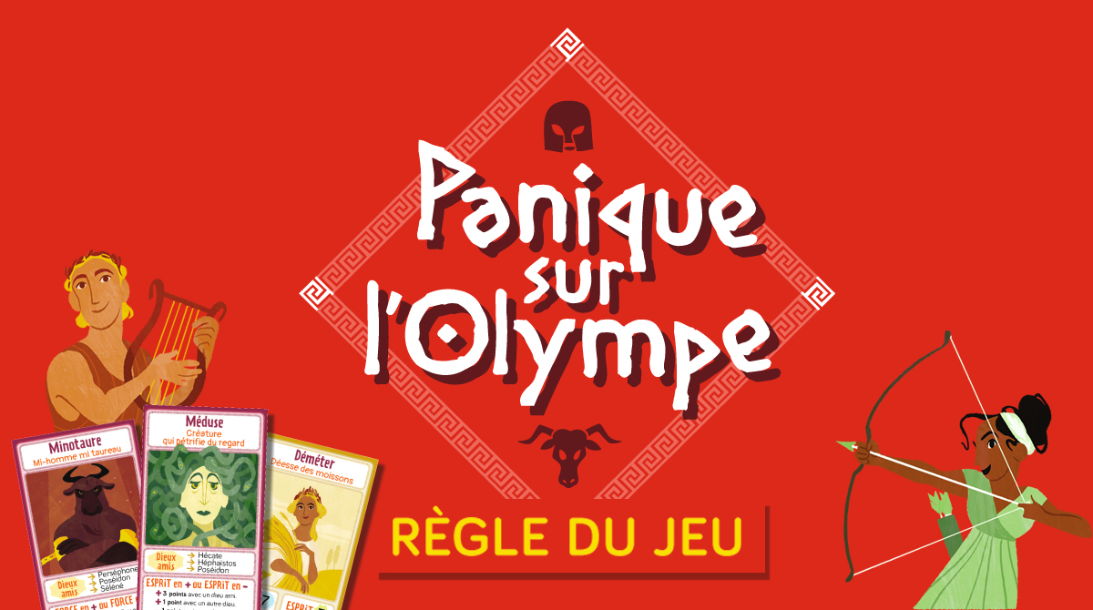 Panique sur l’Olympe ! La règle du jeu