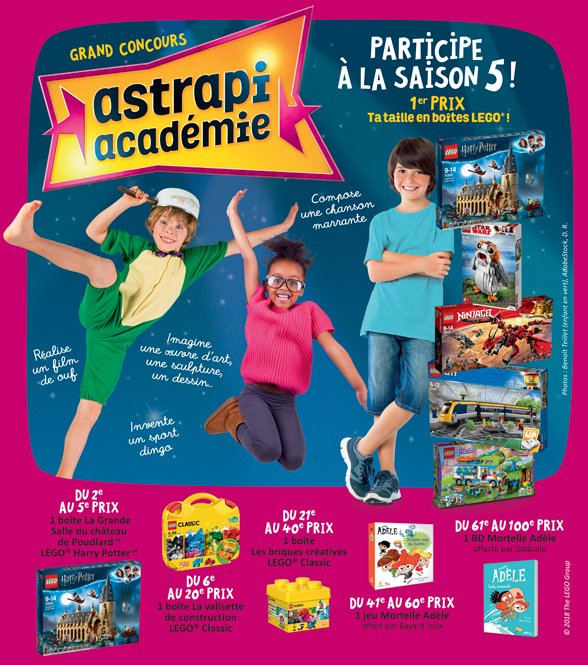 Astrapi Académie 2019 : 100 prix à gagner