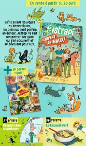 Sommaire du magazine Astrapi n° 947 du 1er mai 2020