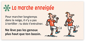 “Sports d'hiver”, Astrapi n°959, 1er décembre 2020. Texte : Rémi Chaurand. Illustrations : Manu Boisteau.