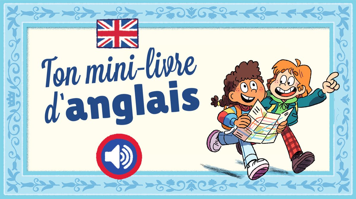 “Ton mini-livre d'anglais”, Astrapi n°958, 15 novembre 2020. Texte : Jessica Jeffries-Britten. Illustrations : Vincent Caut. Voix : Lemisse Al-Hafidh, Jessica Jeffries-Britten, Rémi Chaurand. Ambiance sonore : Rémi Chaurand.