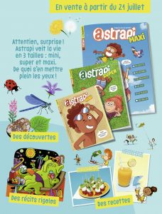 Sommaire du magazine Astrapi n°974, 1er août 2021