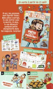Sommaire du magazine Astrapi n°975, 1er septembre 2021 - Prêts pour la rentrée ?