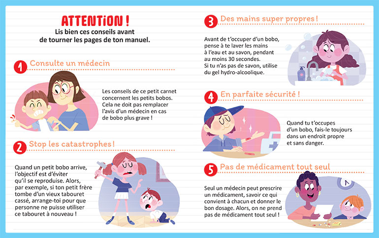 5 conseils à toujours garder en tête. Illustrations : Marie Touly.