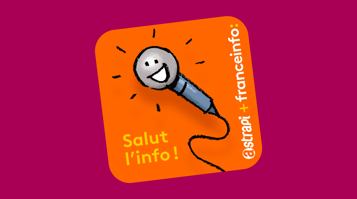 Pendant les vacances, tu peux écouter et réécouter tous les épisodes de “Salut l'info !” sur le site d'Astrapi