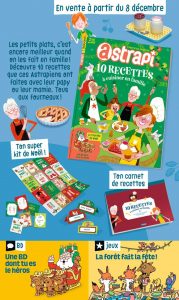 Couverture du magazine Astrapi n°982, 15 décembre 2021 - 10 recettes à cuisiner en famille