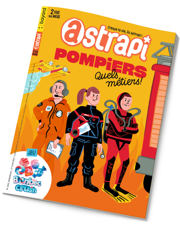 Couverture du magazine Astrapi n° 1015 du 1er juin 2023.