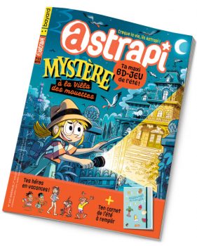 Couverture du magazine Astrapi n° 1017 du 1er juillet 2023.