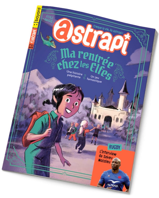 Couverture du magazine Astrapi n° 1020 du 15 septembre 2023.