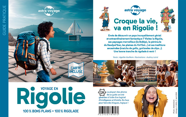 Voyage en Rigolie, 100 % bons plans, 100% rigolade - Astrapi n°1033, 1er avril 2024.