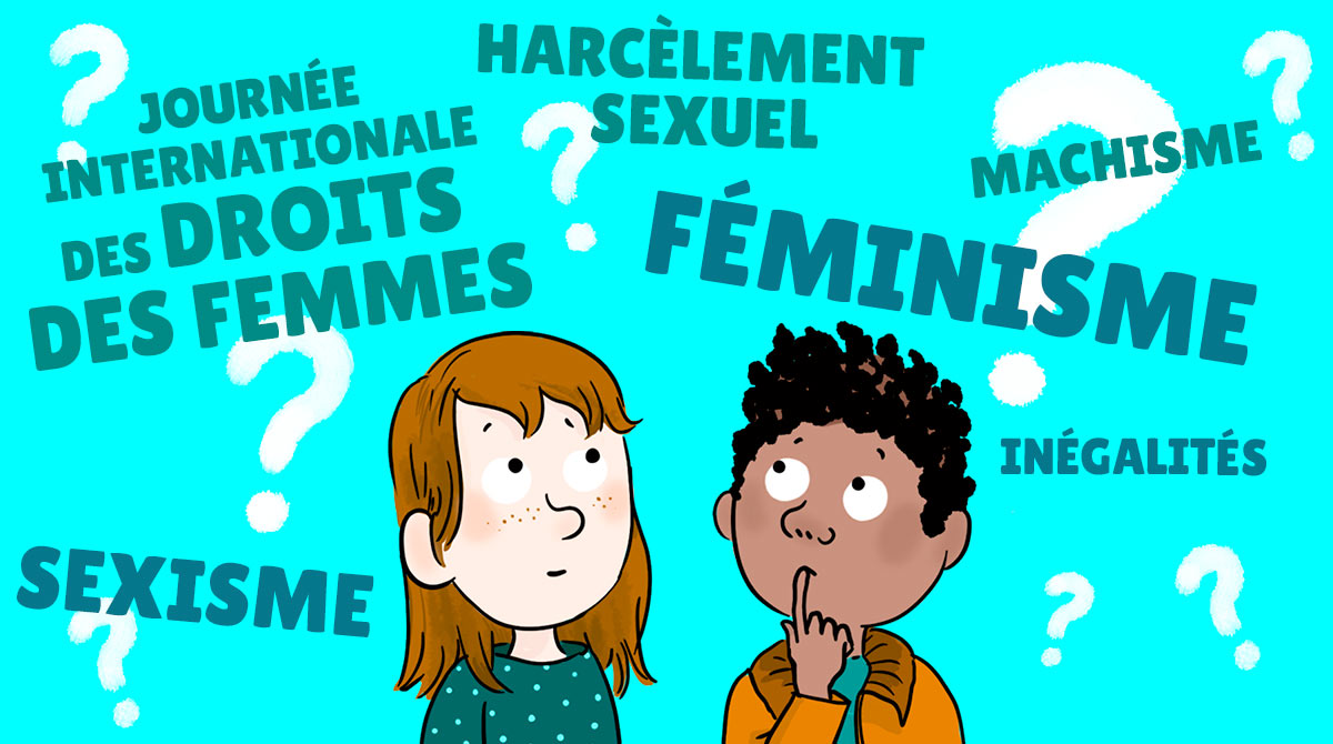© Zelda Zonk. Salut l'info ! 8 mars 2024. Comprendre les mots du féminisme.