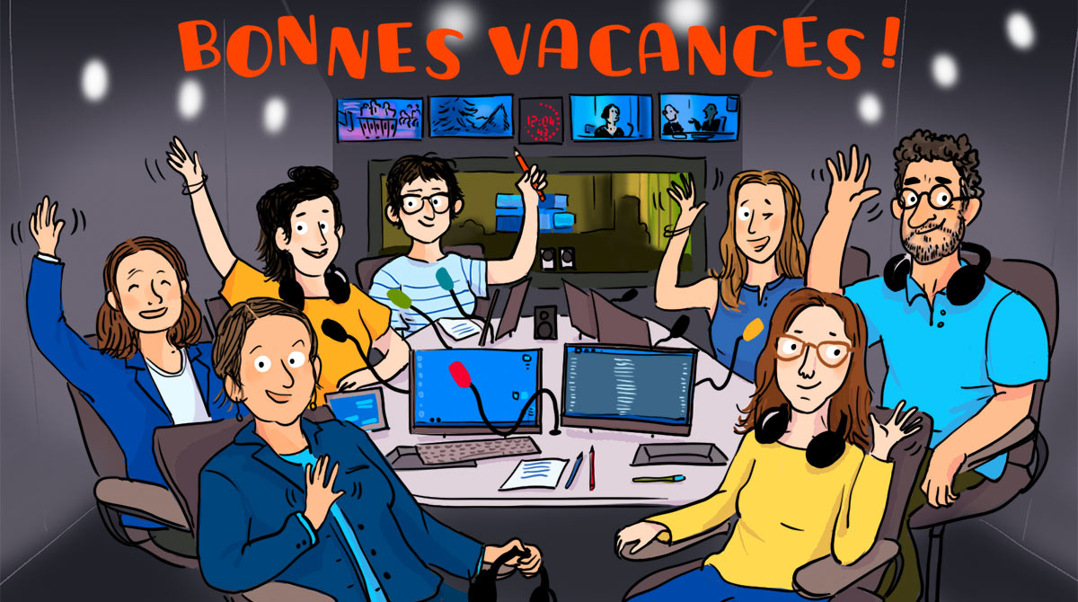 © Zelda Zonk. Salut l'info ! 4 juillet 2025. Bonnes vacances !