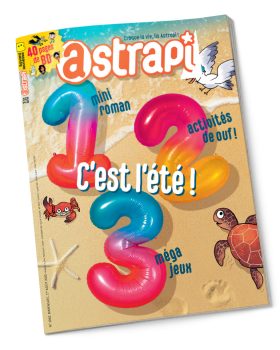 Couverture du magazine Astrapi n° 1062 du 1er août 2025. C'est l'été !